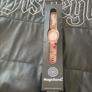 Disney Parks Tiana Pink Floral MagicBand+ Princess and the Frog NIB Watch